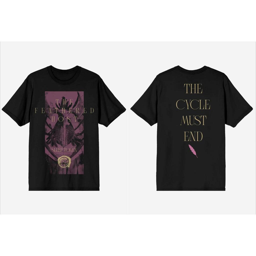 ZX Футболка Sleep Token Вечер в Аркадии Дом Вердианский Мотив Периферия Принт Лето Люксовый Бренд Хлопок Мужские И Женские Футболки