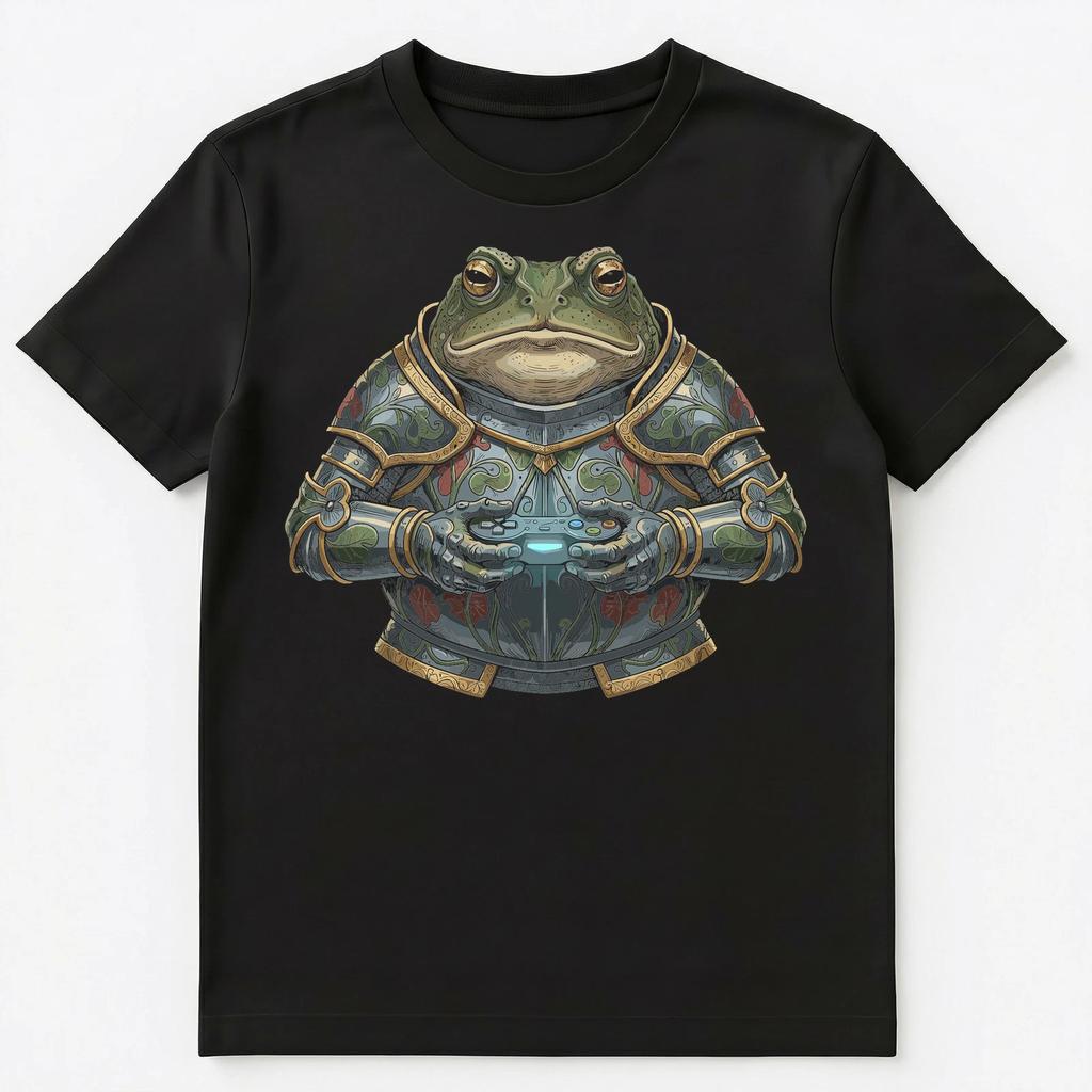 Gamer Enthusiast Armored Toad Controller Wielder Gaming Unisex T-Shirt