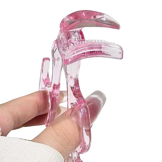 Щипцы для завивки ресниц с силиконовой расческой, портативные, дорожные, эргономичные, зажимы для ресниц, профессиональные, для начинающих, женские инструменты для завивки ресниц