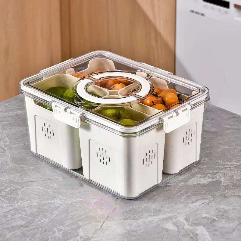 Органайзер для холодильника, пищевое консервирование, специальная кухня, органайзер для хранения фруктов, мяса, замороженных продуктов, удобно разделенный