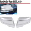Накладка на крышку наружного зеркала заднего вида с отверстием под указатель поворота Для Dodge Ram 1500 2018+ Серебристый