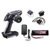 SANWA MX-6 EP START SET for RX-391W/BL-SIGMA/SRM-102Z Electric RC Cars. Includes a Waterproof Receiver, Standard Servos, a Brushed Motor ESC with Reve