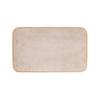 Tapis de bain 45 x 75 cm Vitamine Unie taupe