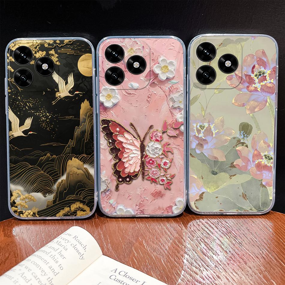 Чехол для телефона Honor Play 10A 10T 9A 7T Милый Мультяшный Животный Мягкий Прозрачный Силиконовый Чехол Для Honor Play9 A 7 T Легкий Funda