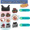 100 Soccer Stickers, American FootballWaterproofDecals, Decals For Luggage, Skateboards, And Helmets