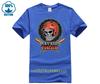 Black Tshirt Mens Round Neck Shortsleeve Cotton Tshirt Play Hard Forever Personality Tshirt
