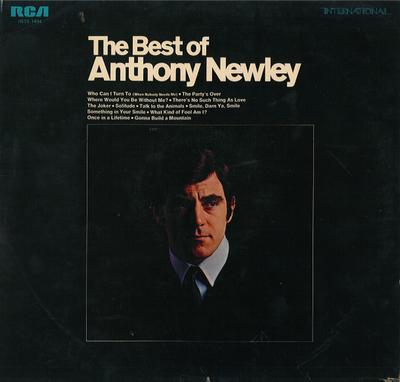 Виниловая пластинка ANTHONY NEWLEY - Best Of Anthony Newley INTS1494 RCA 1969 UK Поп Б/у