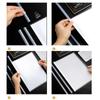 Thickened Document Rod Clamp Business Supplies Pull Rod Clip New A4 Draw Rod Folder