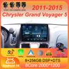 Для Chrysler Grand Voyager 5 2011-2015 Автомагнитола Android 14 Carplay Auto Для Dodge Grand Caravan 2008-2020 GPS Мультимедийный плеер