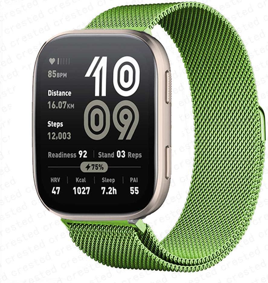 20 мм 22 мм ремешок для часов для Amazfit bip 6/5/Balance/GTS/4/mini/2/2e/3/GTR/4/2/3 Pro миланская петелька браслет huawei gt 5 4 3 2 Ремешок