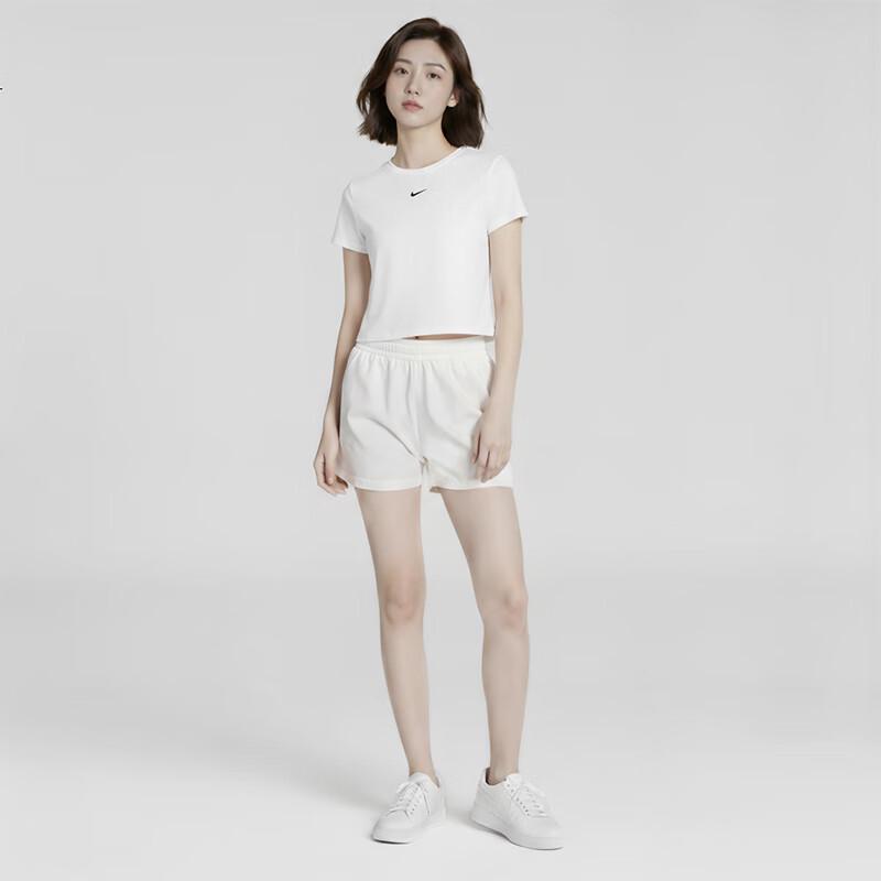 Nike Женская спортивно-повседневная футболка с коротким рукавом
