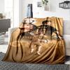 Messi Customize Text Blanket Multi-purpose Customizable Blanket Warmthful Decor Suitable for Home Decor Living Room Office Chair Nap for All Occasions