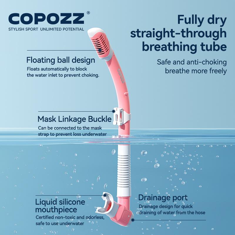 COPOZZ Новая маска для дайвинга Маска с полным обзором Маска для снорклинга под водой Набор для снорклинга Плавание Снорклинг HD Антизапотевание Профессиональное оборудование для дайвинга