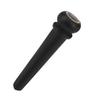 Set of 6 Ebony Guitar Bridge Pins with Abalone Shell Decoration for Acoustic Folk Guitars