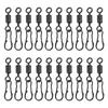 Hooklink Clips Swivels Set Link Rig Rings Quick Change Steel 20g