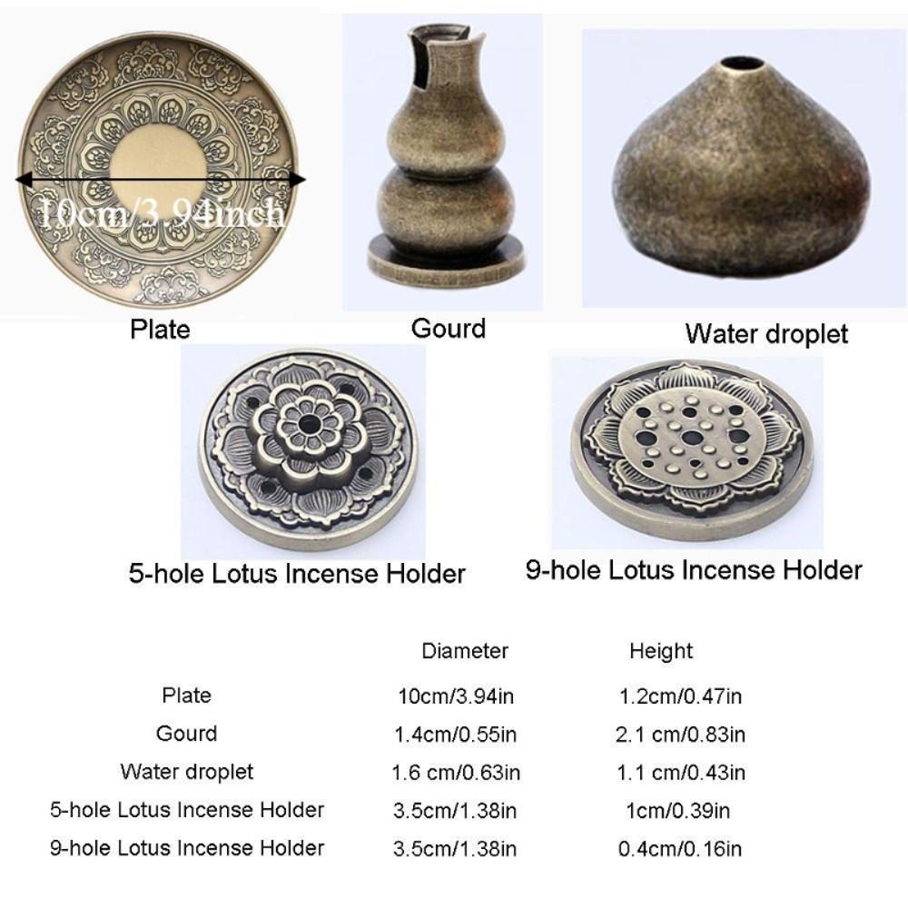 Zen Incense Holder Vintage Incense Ash Catcher Small Home Decor Incense Sticks Burner  Tea House