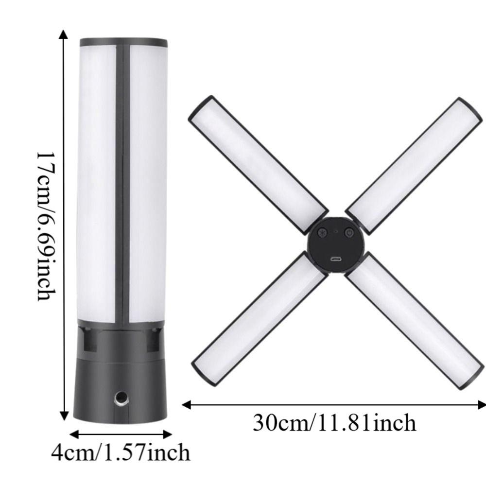 Inline Cord Control Foldable LED Fill Light Pocket Size Light Outdoor Photography