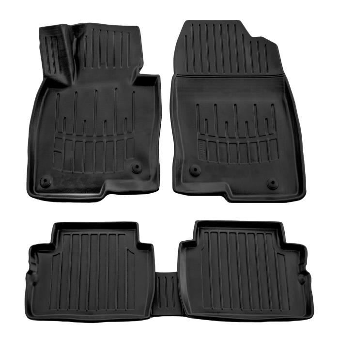 Tapis De Sol En Caoutchouc Premium - SCOUTT - Mazda CX-5 (KF) - 3D Design - Résistant - Flexible