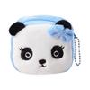 Cute Plush Panda Animal Small Coin Purse Zipper Money Wallet Kids Birthday Gift KTB