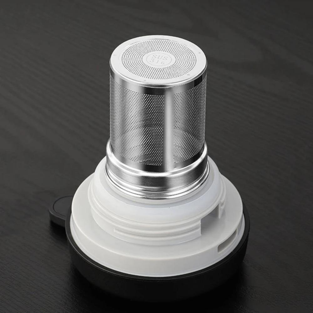 800/1000ml Thermal Coffee Pot Double Travel Kettle Portable Stewing Teapot  Office