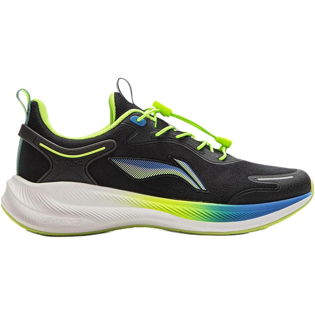 Li Ning Kids Comfortable Versatile Running Shoes Kids Running Shoes Black YKFV068-11