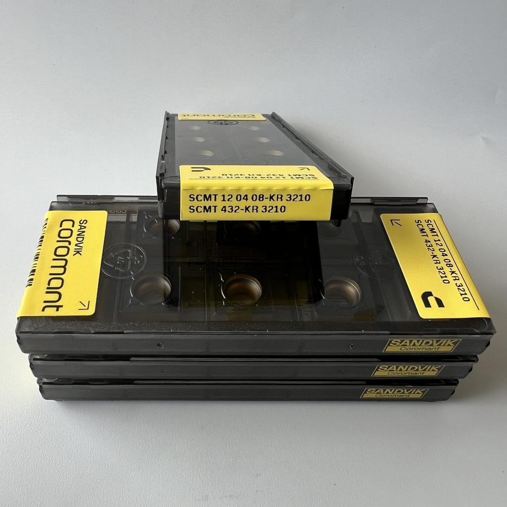 Sandvik / SCMT120408-KR 3210 / Оригинальная шведская твердосплавная пластина 10 шт