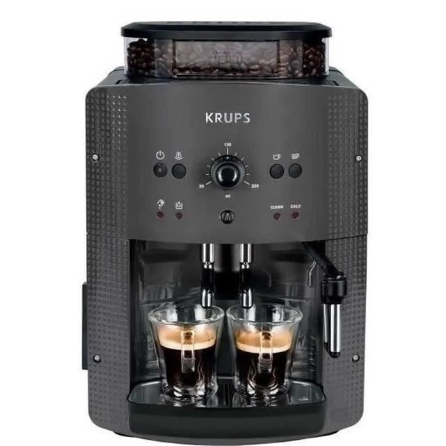 Machine à café à grain KRUPS EA810B70 Essential - Broyeur intégré - 15 bars - Noir