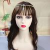Ornaments Photo Props Eyebrows Pendant New Year Side Clip Hair Accessories Crystal Head Chain
