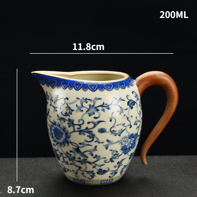 Set da teiera Celadon Ru Kiln Xishi, teiera singola, bollitore per il tè, set da tè Kung Fu in ceramica di alta qualità per uso domestico