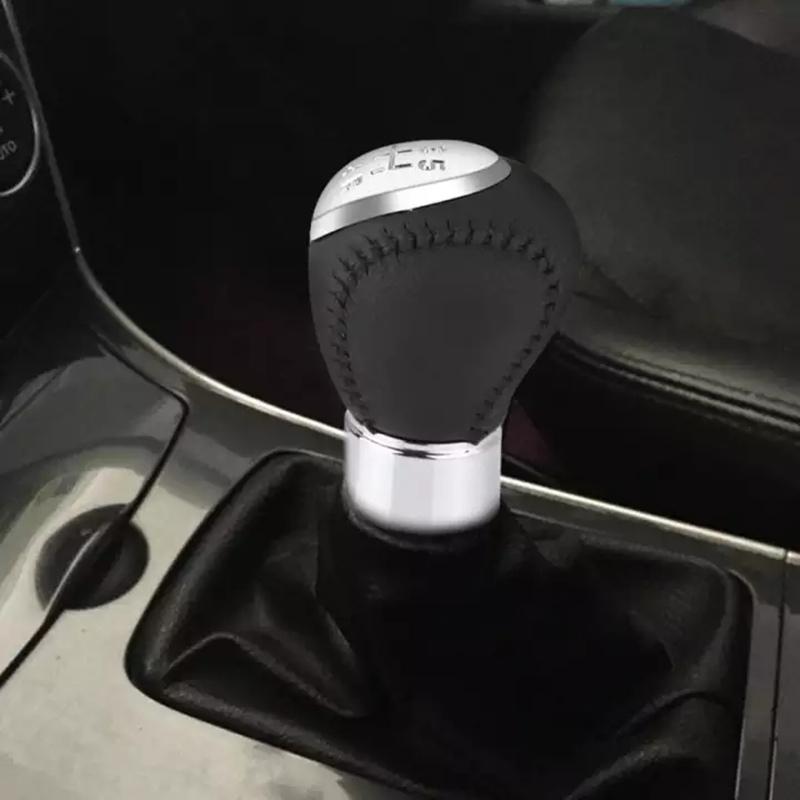 5/ 6 Speed Car Shift Gear Knob PU Leather Boot Gaitor for MAZDA 6 2002 2003 2004 2005 2006 2007 Car Styling Accessories