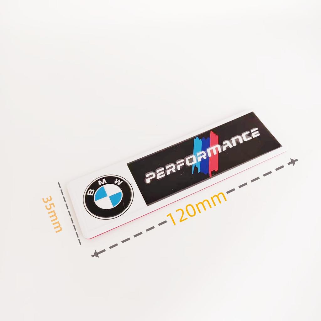 Luxury Metal Sport Car Fender Tail Emblem Badge Sticker for BMW M Series Compatible with E46 E39 E90 E60 E36 E30 E34 F30 F10 F20