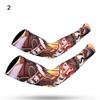 Summer Cooling Outdoor Sport Tattoo Arm Sleeves Flower Arm Sleeves Sun Protection Arm Cover