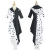 Movie 1 Loyal Dog Black and White Witch Kuila Deville Dress Stage Performance Clothing