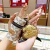 Ключница и ремешок для телефона с мультяшным псом из золотой корицы Shuibei - Модный новогодний подарок