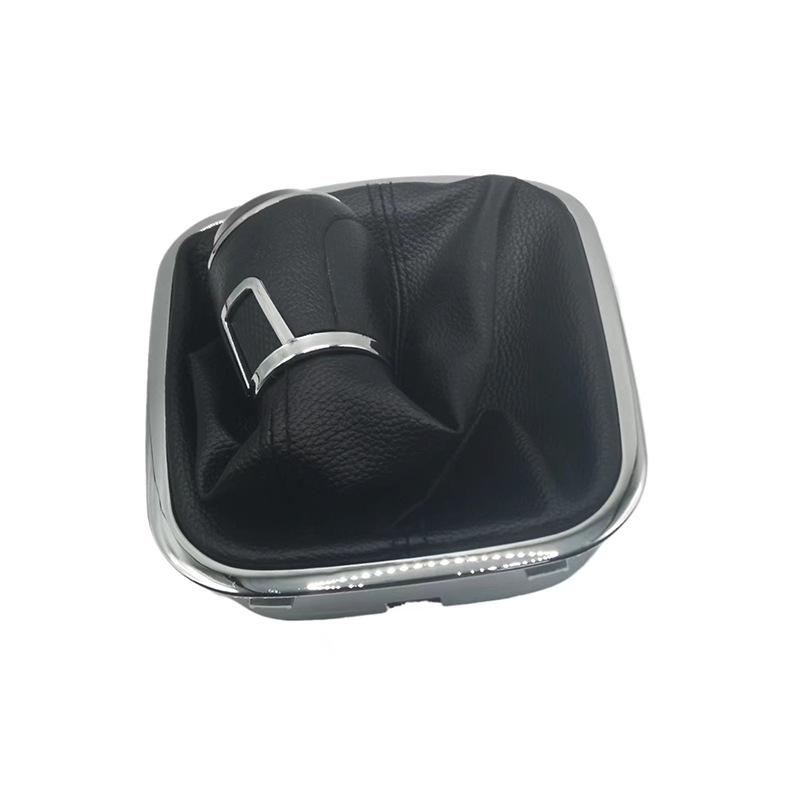 Кожаная ручка переключения передач с пыльником для Volkswagen New POLO