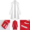 Men Medieval Renaissance Steampunk Jacket Gothic Retro Uniform Coat Windbreaker