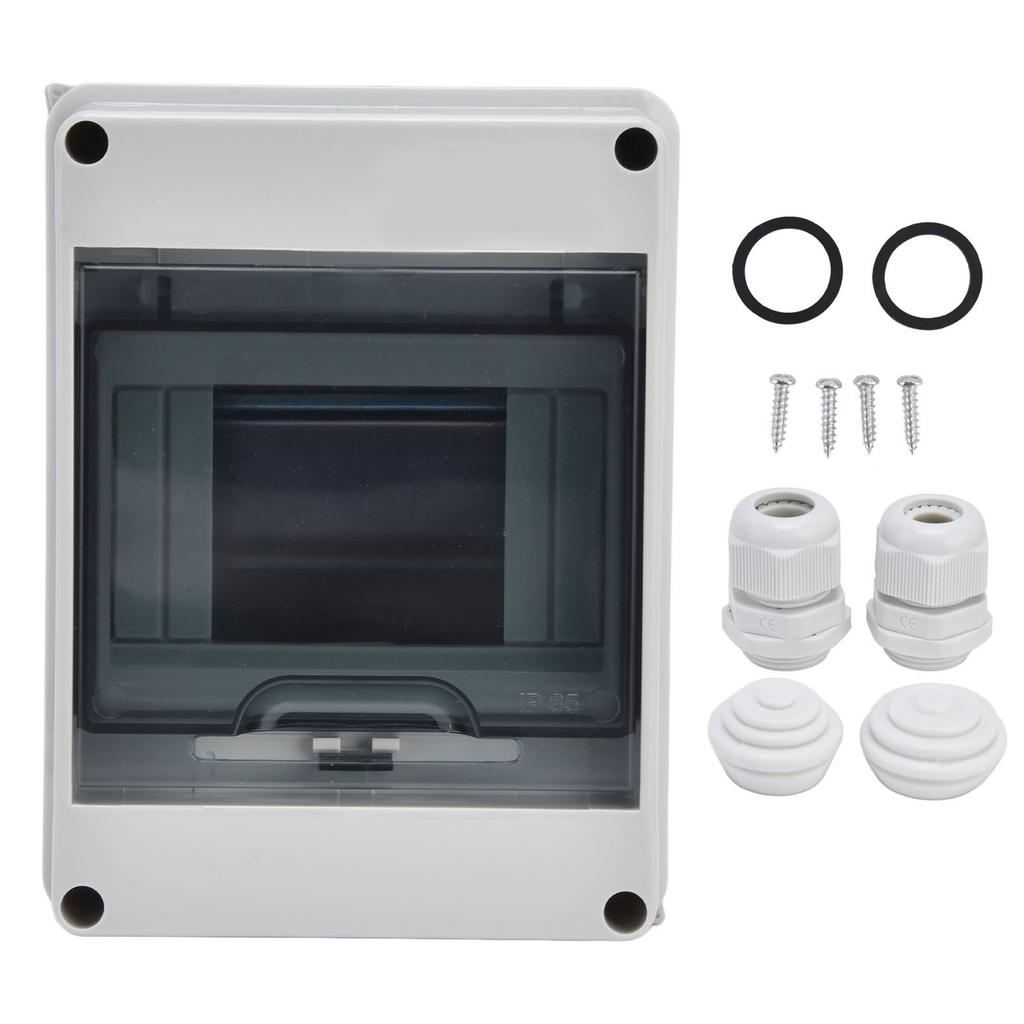 Распределительная коробка 5-канальная водонепроницаемая пластиковая распределительная коробка прозрачная крышка для наружного применения