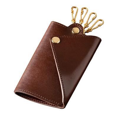 De Key Case Tochigi Leather Натуральная кожа Сделано в Японии Smart Key Key Holder Handmade Simple Brown [Am Mas] KC-013