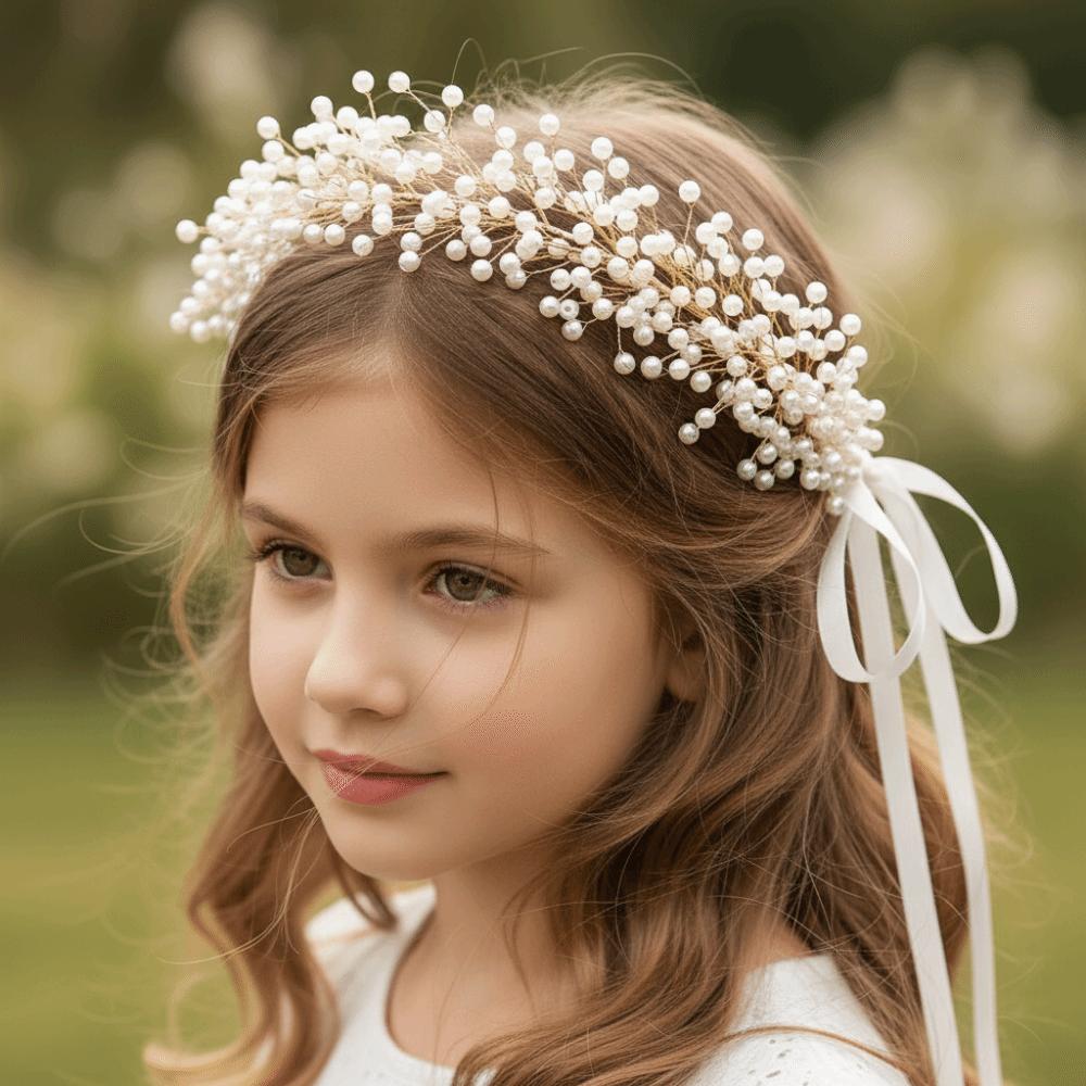 Headwear Pearl Hair Vine Jewelry Gift Wedding Headband Fashion Hair Bands Wedding