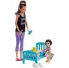 Кукла Barbie Няня Набор + Куклы Время сна