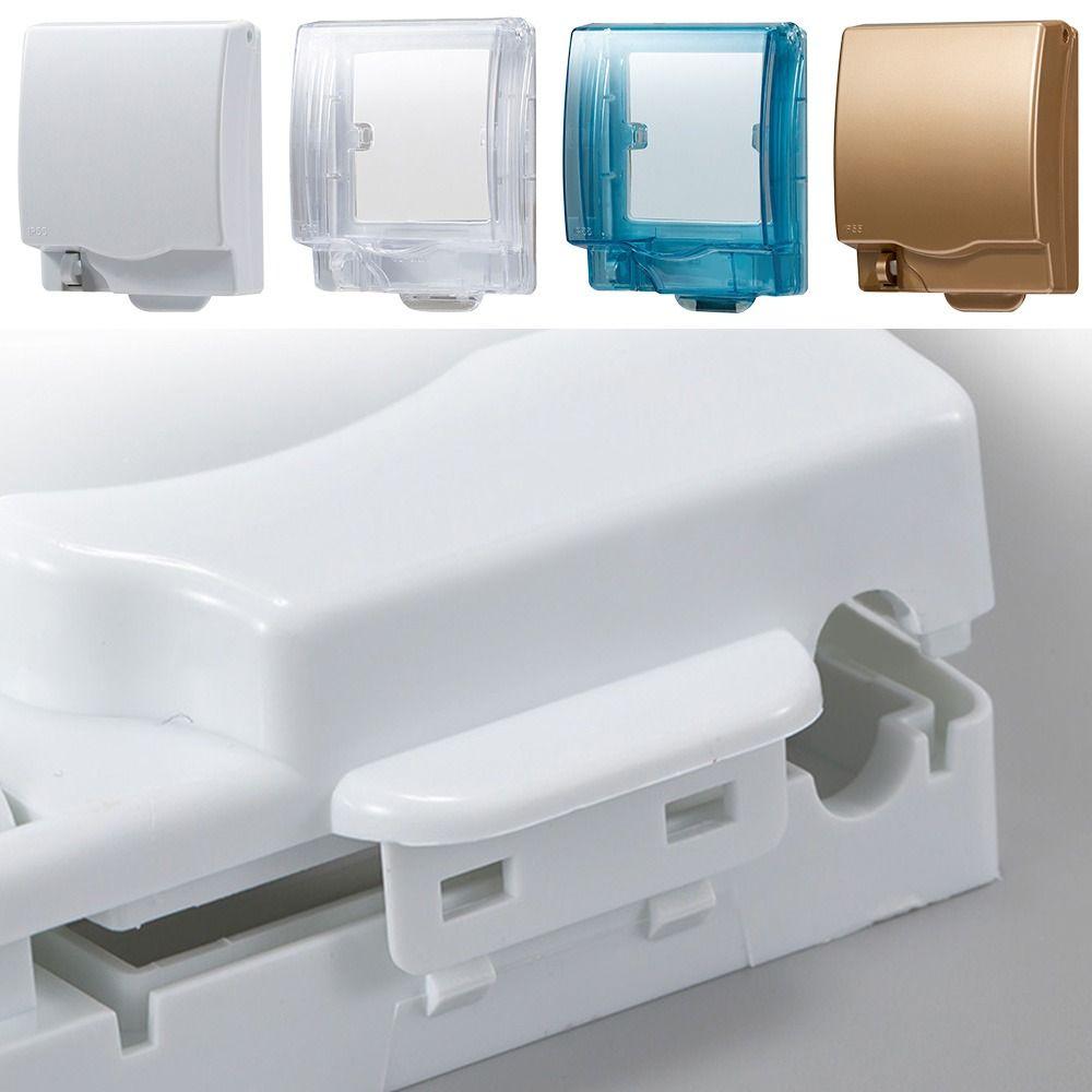 Anti-shock Waterproof Dustproof Box Lockable 86 Type Switch Case Protective Shield Socket Cover