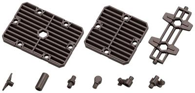 HEXA GEAR Block Base 06 Опция Решетчатая пластина Общая высота 46 мм Масштаб Пластиковая модель HG087 1/24