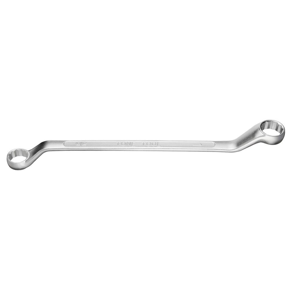 TONE Накидной гаечный ключ с длинным открытым зевом x 1 Размер под ключ (45°), HPMB45-3032, 15/16 дюйма,