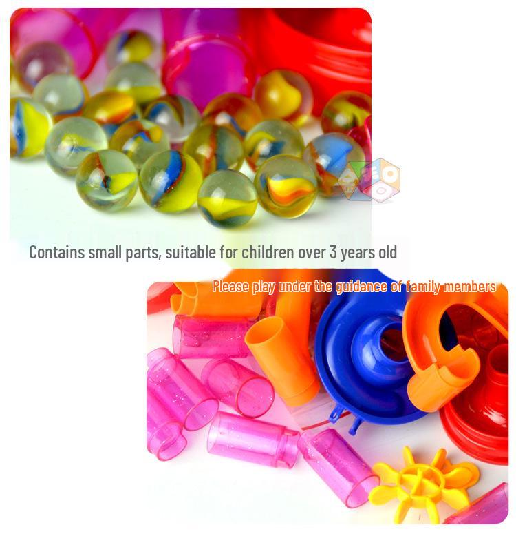 Развивающий набор 3D лабиринт-трек, сделай сам, 105 деталей