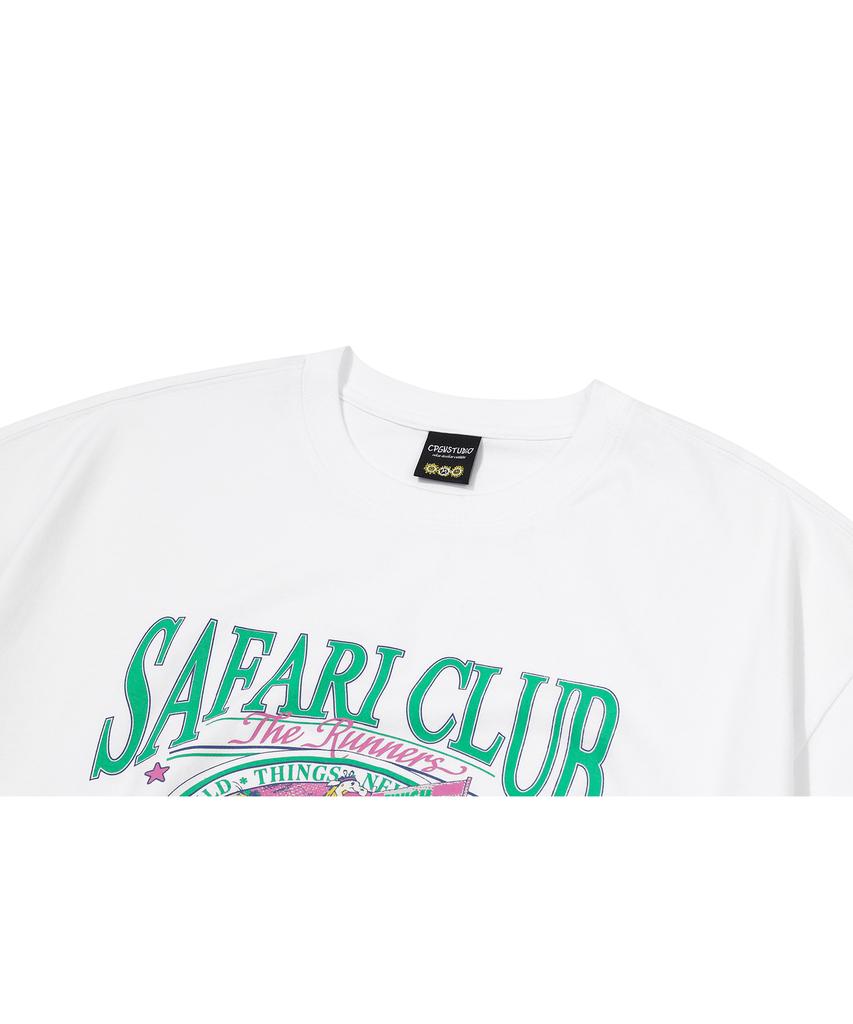 CPGN STUDIO Safari Club Short Sleeve T-Shirt White