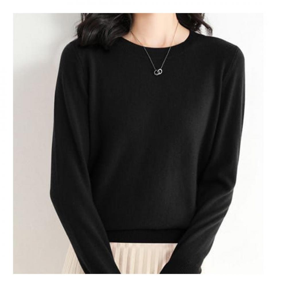 Navava Long Sleeve Solid KniT T shirT Nk1825