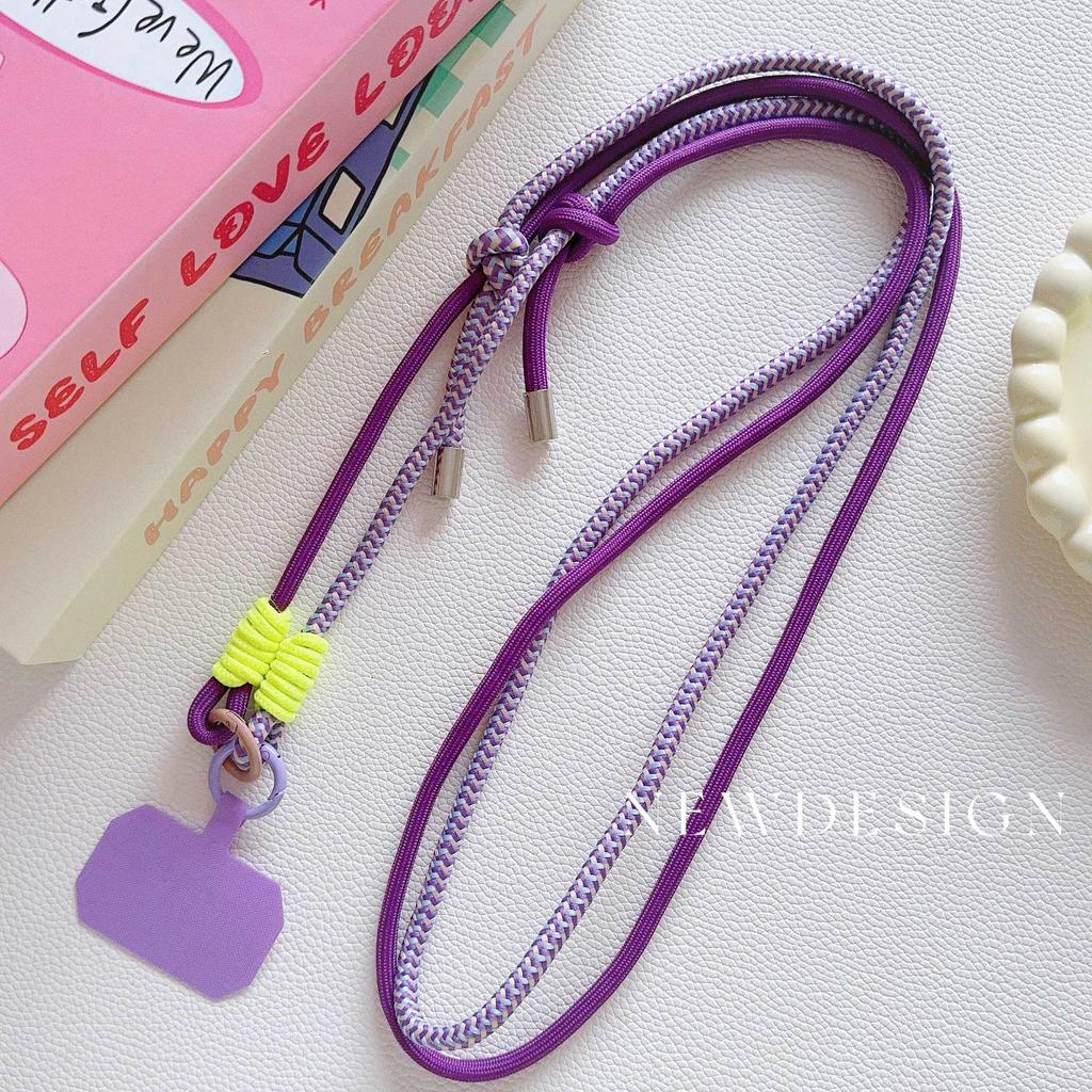 Creative Knot Mobile Phone Universal Lanyard Crossbody Rope Long Phone Lanyard Shoulder Strap Outdoor Phone Case Bag Lanyard