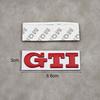 Hot 3D Metal Logo GTI Badge Car Front Grille Emblem Rear Trunk Sticker For Volkswagen VW Golf 4 5 6 7 3 MK2 MK3 MK4 Mk5 Polo Tig