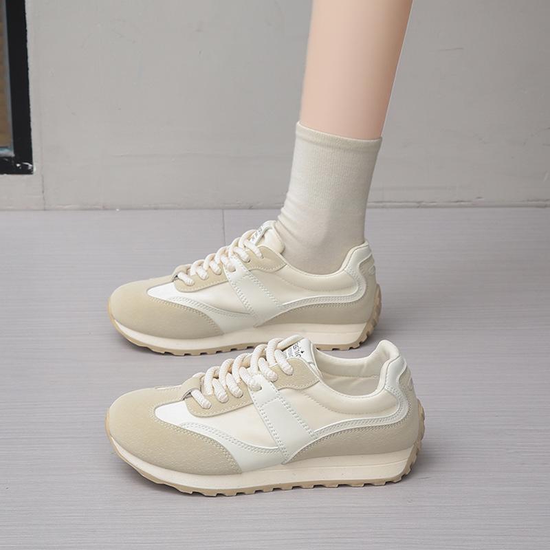 New Ins Forrest Gump Shoes Women's Spring and Autumn Student Sports Running Shoes Casual Shoes Platform Heightening Shoes