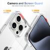 For iPhone 13 Pro 6.1 Inch Clear Phone Case TPU PC Anti-slip Drop-proof Back Cover